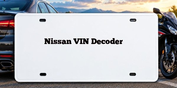 Nissan VIN Decoder